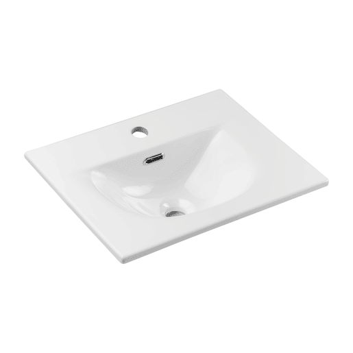 Móvel simples lavatório embutido 50cm 2 portas Riva Caxemira Móvel simples lavatório embutido 50cm 2 portas Riva Caxemira