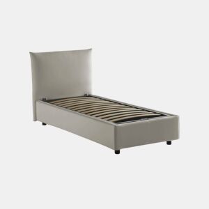 Cama de solteiro de tecido
