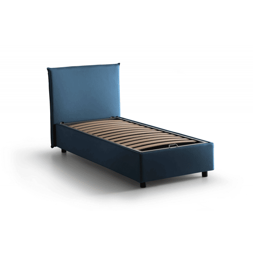 Cama de solteiro de tecido