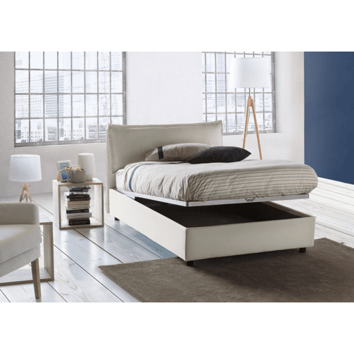 Cama quadrada e meia de tecido