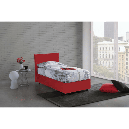 Cama de solteiro de tecido Cama de solteiro de tecido