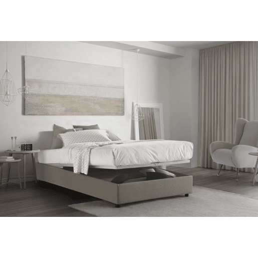 Cama quadrada e meia de tecido Cama quadrada e meia de tecido