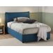 Cama quadrada e meia de tecido 135x215 Cama quadrada e meia de tecido 135x215 Azul