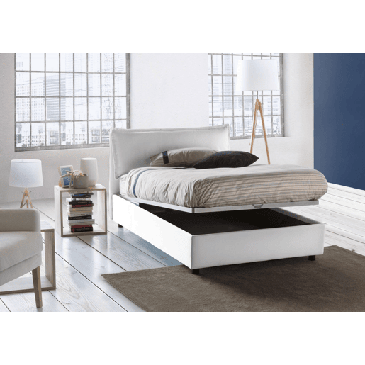 Cama quadrada e meia de tecido