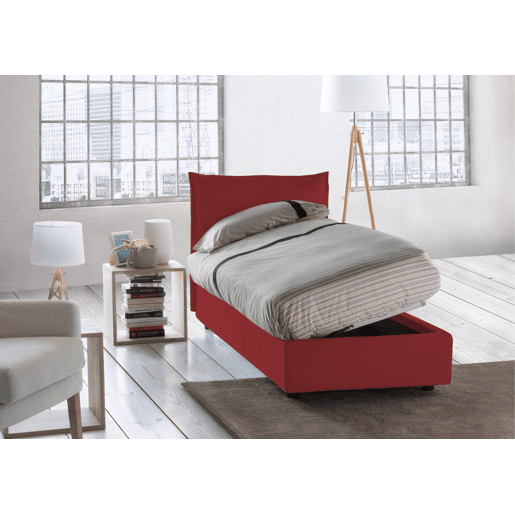 Cama de solteiro de tecido Cama de solteiro de tecido