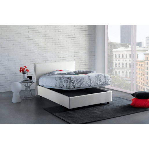 Cama quadrada e meia de tecido