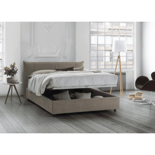 Cama de casal de tecido