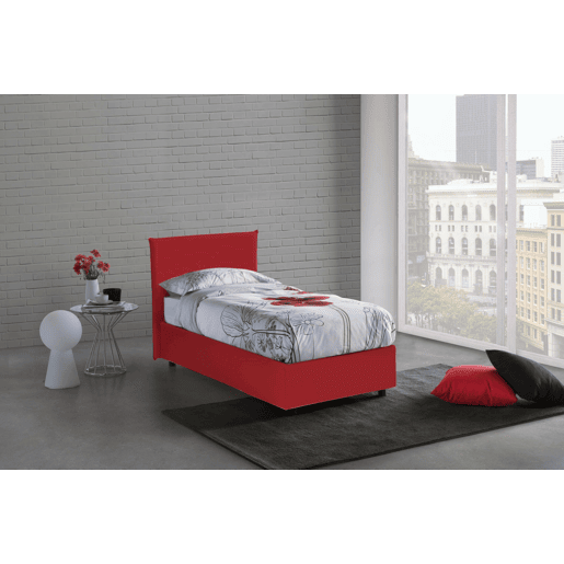 Cama de solteiro de tecido Cama de solteiro de tecido