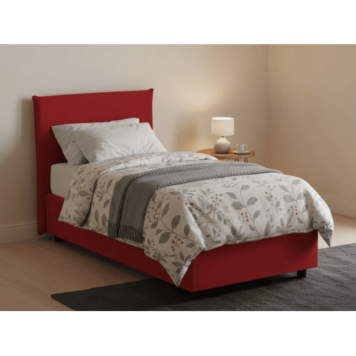 Cama de solteiro de tecido Cama de solteiro de tecido