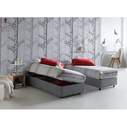 Cama quadrada e meia de tecido Cama quadrada e meia de tecido