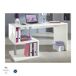 Mesa com efeito de madeira 140x60 Mesa com efeito de madeira 140x60 Blanco