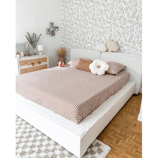 Beliani Cama Bouclé LINARDS