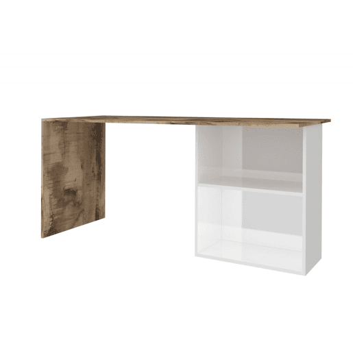 Mesa com efeito de madeira