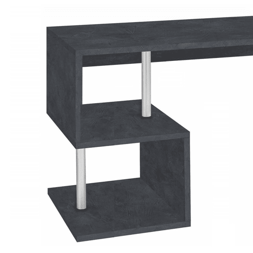 Mesa com efeito de madeira