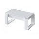 Mesa de centro com efeito madeira