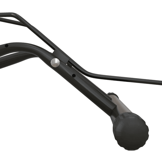 SPORTNOW Estacionamento para Bicicletas Suporte para Bicicletas de Aço Estacionamento de Bicicletas de Chão Portátil para Interior e Exterior 59x41x38 cm Preto