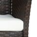 Conjunto de muebles de jardín CÓRDOBA resina trenzada, cojines Conjunto de muebles de jardín CÓRDOBA resina trenzada, cojines Marrón