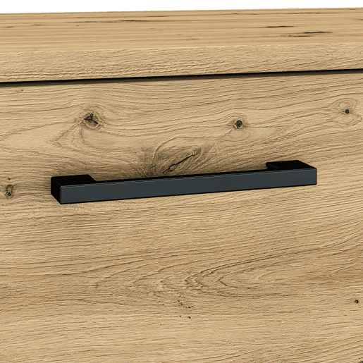 Aparador 2 portas 3 gavetas 160 cm Liora Madeira