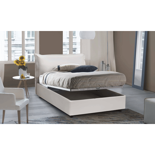 Cama quadrada e meia de tecido