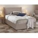 Cama quadrada e meia de tecido 135x205 Cama quadrada e meia de tecido 135x205 Gris