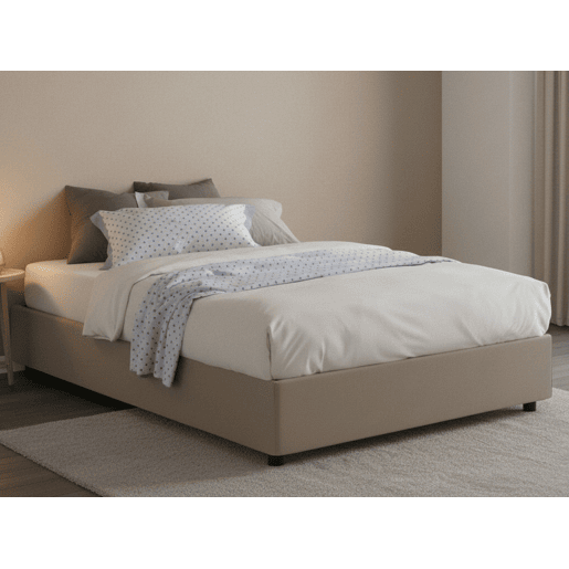 Cama quadrada e meia de tecido Cama quadrada e meia de tecido
