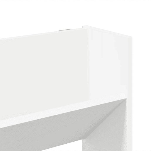 vidaXL Sapateira de parede 80x18x90 cm derivados de madeira branco vidaXL Sapateira de parede 80x18x90 cm derivados de madeira branco