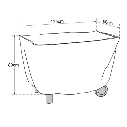 Cook'in Garden - Funda rectangular - Talla M