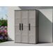 Roupeiro de exterior em PVC Roupeiro de exterior em PVC Gris