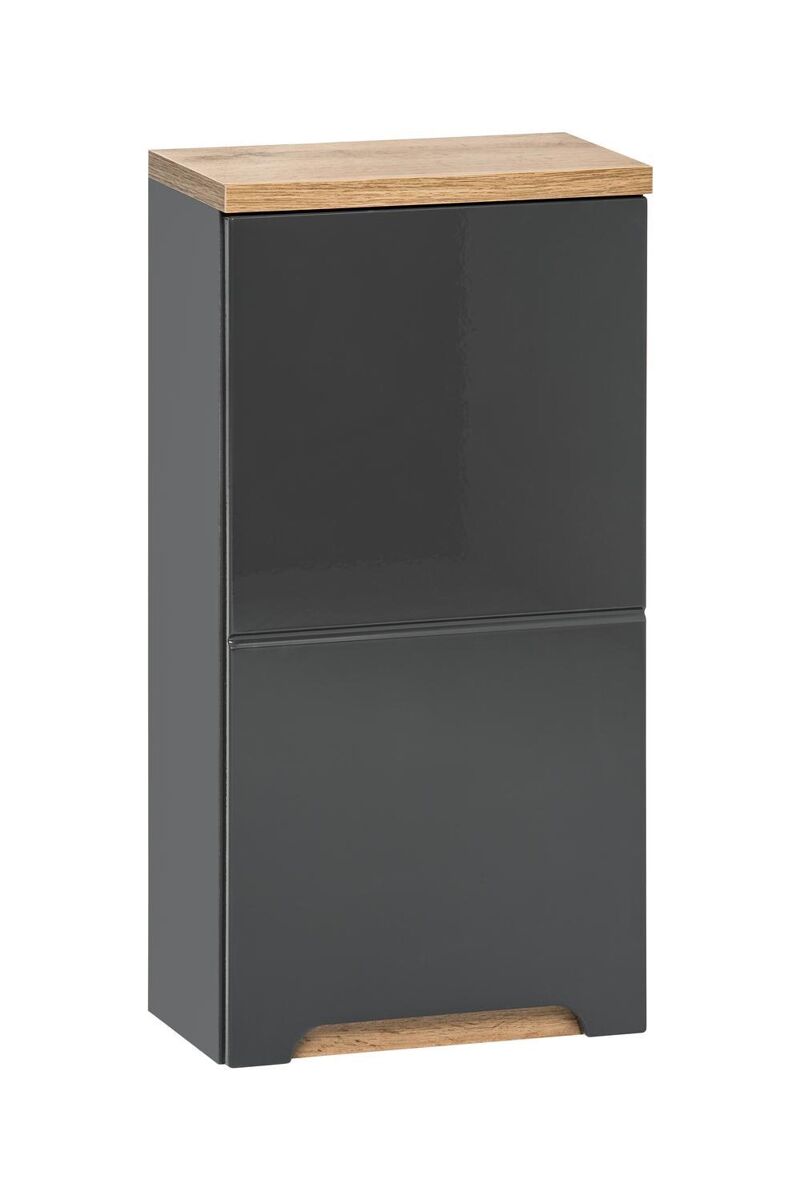 Armarios laterales bali scab35 1d 35x20x70 gris oscuro