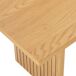 ALMA Conjunto de mesa y 2 bancos de estilo escandinavo ALMA Conjunto de mesa y 2 bancos de estilo escandinavo Natural