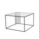 Mesa de Centro Quadrada em Metal