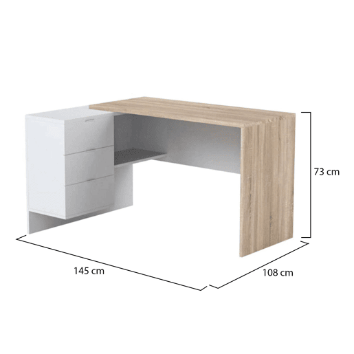 Mesa com efeito de madeira Mesa com efeito de madeira