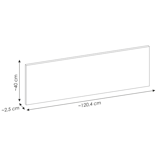 Móvel lavatório duplo 120cm 4 portas Riva Cashmere Branco