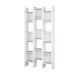 Estante de livros com efeito madeira Estante de livros com efeito madeira Blanco