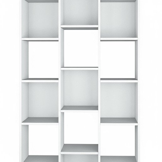 Estante de livros com efeito madeira Estante de livros com efeito madeira