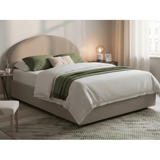 Cama de casal de tecido