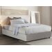 Cama de casal de tecido 155x205 Cama de casal de tecido 155x205 Blanco