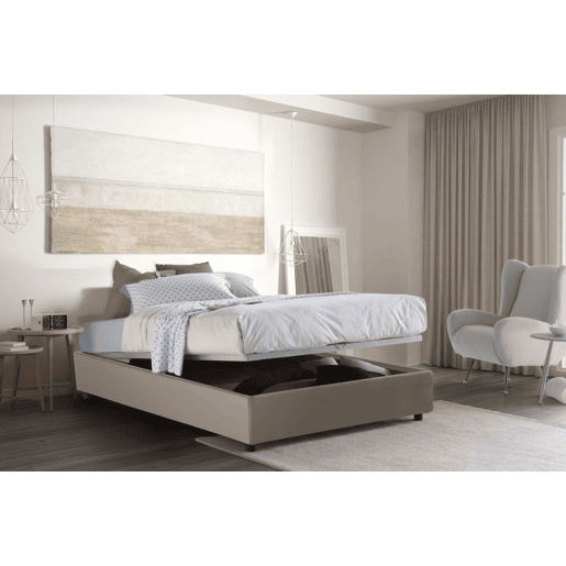 Cama quadrada e meia de tecido Cama quadrada e meia de tecido