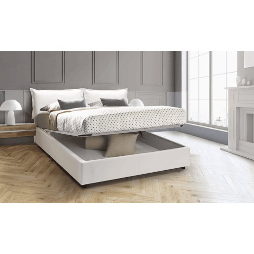 Cama de casal de tecido Cama de casal de tecido