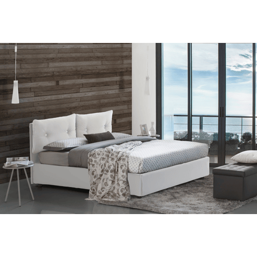 Cama quadrada e meia de tecido