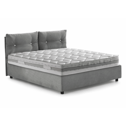Cama de solteiro de tecido Cama de solteiro de tecido