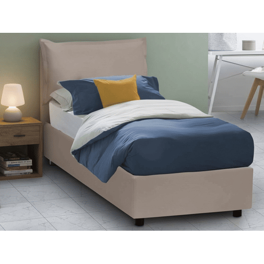 Cama de solteiro de tecido Cama de solteiro de tecido