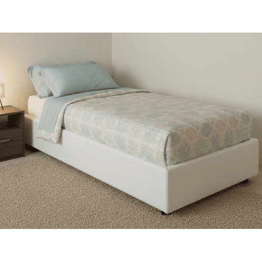 Cama de solteiro de tecido Cama de solteiro de tecido