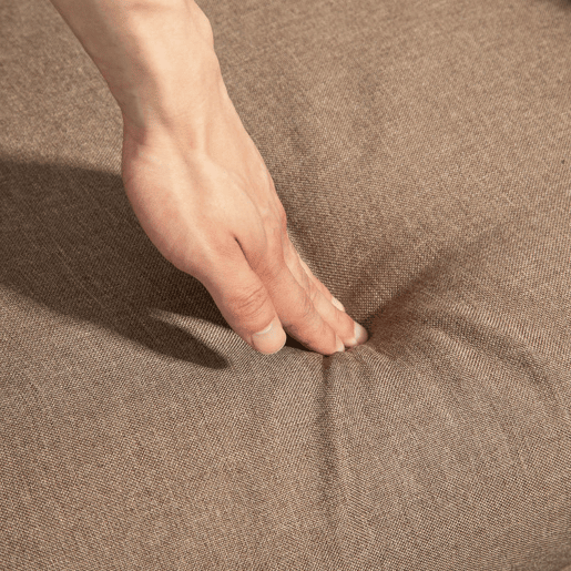 HOMCOM Poltrona Relax Reclinável até 155° Poltrona Reclinável Manual Estofado em Tecido Carga Máxima 150 kg para Pessoas com Altura Inferior 195 cm 67x87x98 cm Marrom