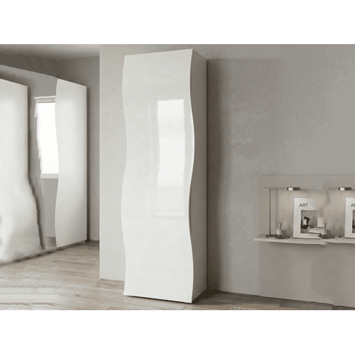 Armário multiuso com 1 porta efeito madeira Armário multiuso com 1 porta efeito madeira