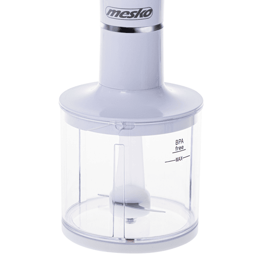 Mesko MS4629 Varinha Mágica Multifunções, Picador 0,5L Acessório para Bater, 2 Velocidades, 800, Branco