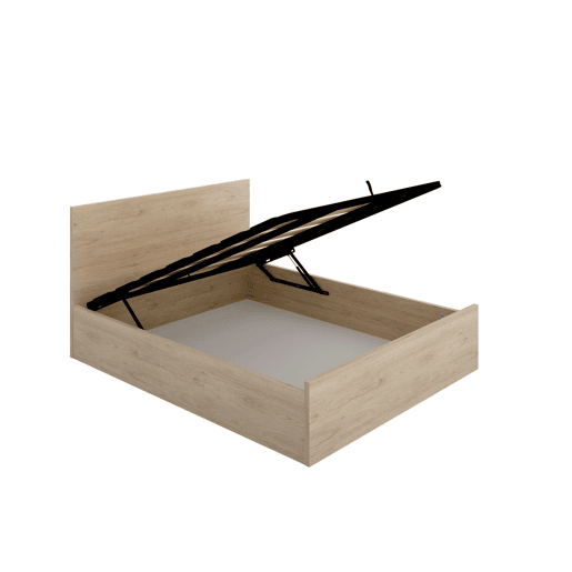 Cama de casal de tecido