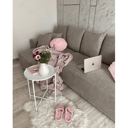 Beliani Almofada decorativa ROSEA Beliani Almofada decorativa ROSEA
