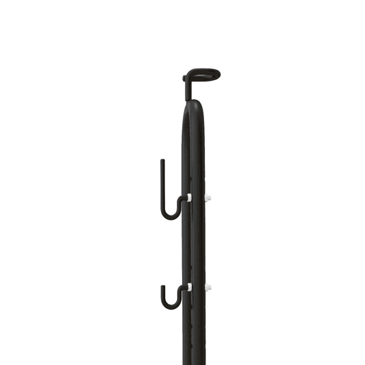 SPORTNOW Suporte para bicicletas de piso, estacionamento vertical e horizontal para bicicletas com ganchos ajustáveis u200Bu200Bpara bicicletas de 6 a 28 polegadas e 700 C preto