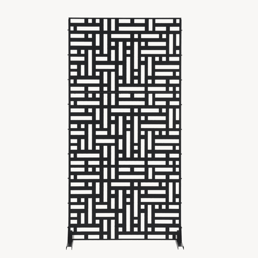 Parede divisória Bernalda aço 180x90cm - Preto casa.pro Parede divisória Bernalda aço 180x90cm - Preto casa.pro